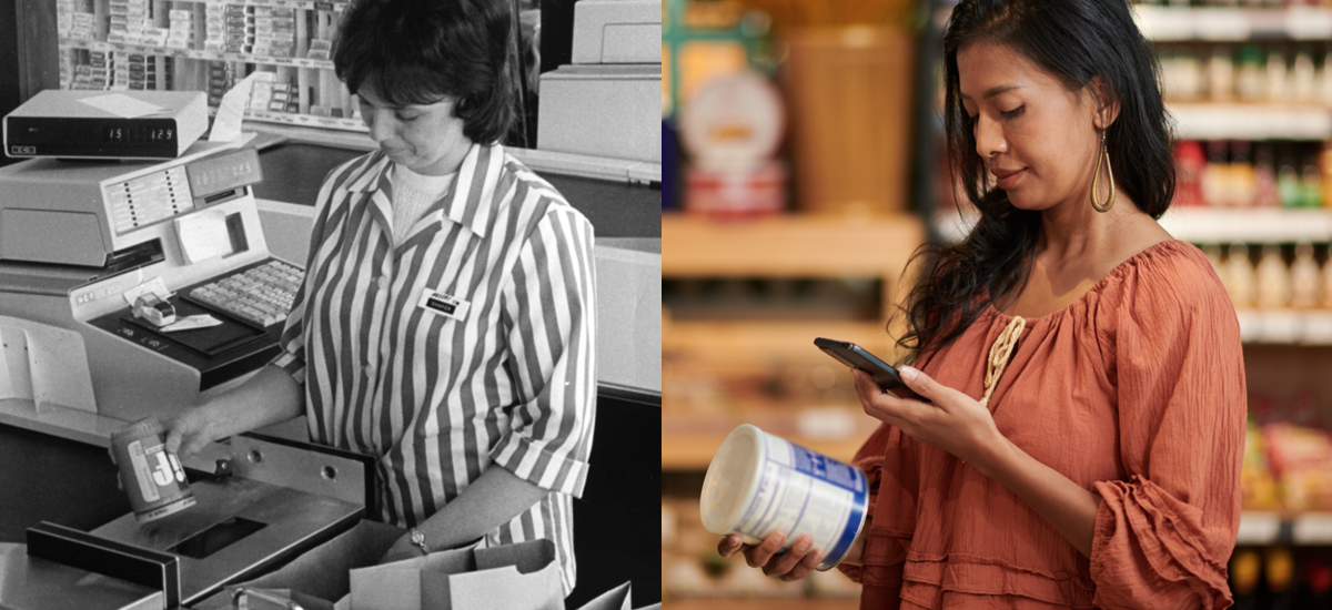 gs1 50th scan then and now email header